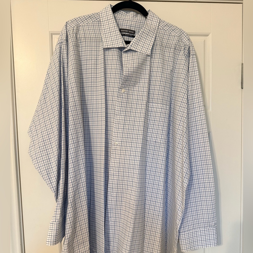 Geoffrey Beene Bundle of 2 Men's Dress Shirts // 20 neck 35/36 sleeve - Picture 8 of 9